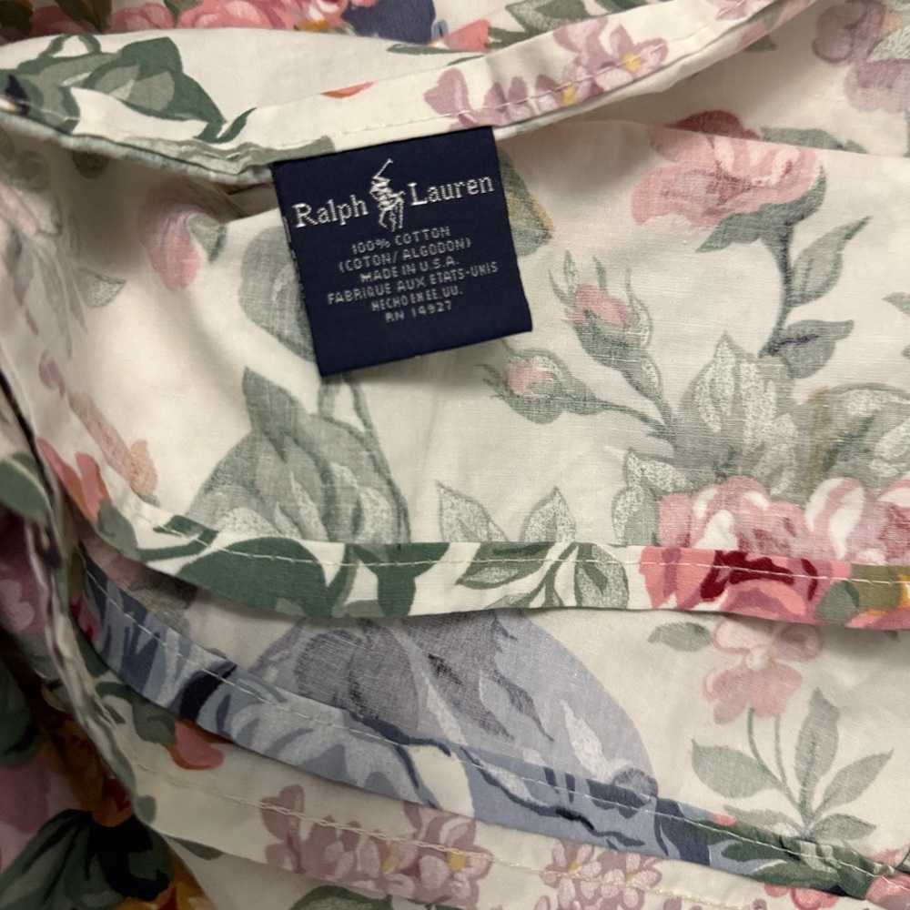 Vintage Ralph Lauren | Allison | Twin Flat Sheet - Picture 4 of 4